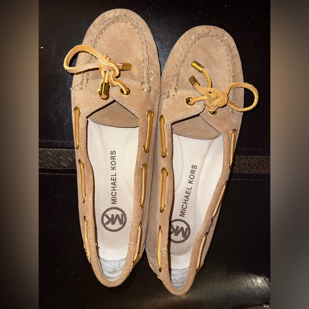 Michael Kors Suede Leather Loafer
